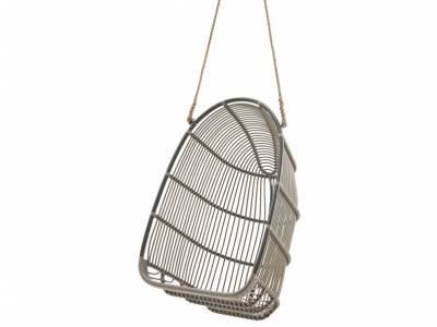 Sika Design EXTERIOR Renoir Swing Sessel, Mocaccino, Alurattan