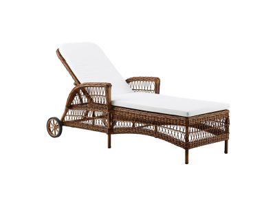 Sika Design GEORGIA GARDEN Daisy Sonnenliege, kastanie