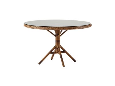 Sika Design GEORGIA GARDEN Grace Esstisch rund - Ø120 cm, kastanie