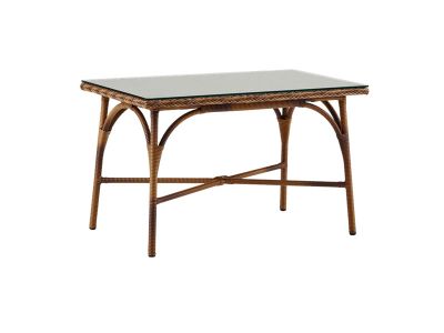 Sika Design GEORGIA GARDEN Victoria Kaffeetisch 60x100 cm, kastanie