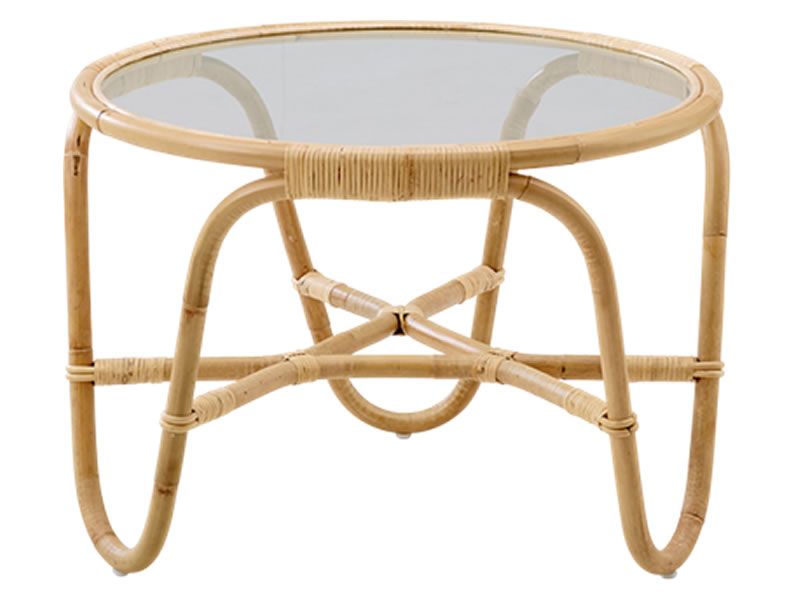 Sika Design ICONS, Charlottenborg Tisch mit Glasplatte - Designed by Arne Jacobsen