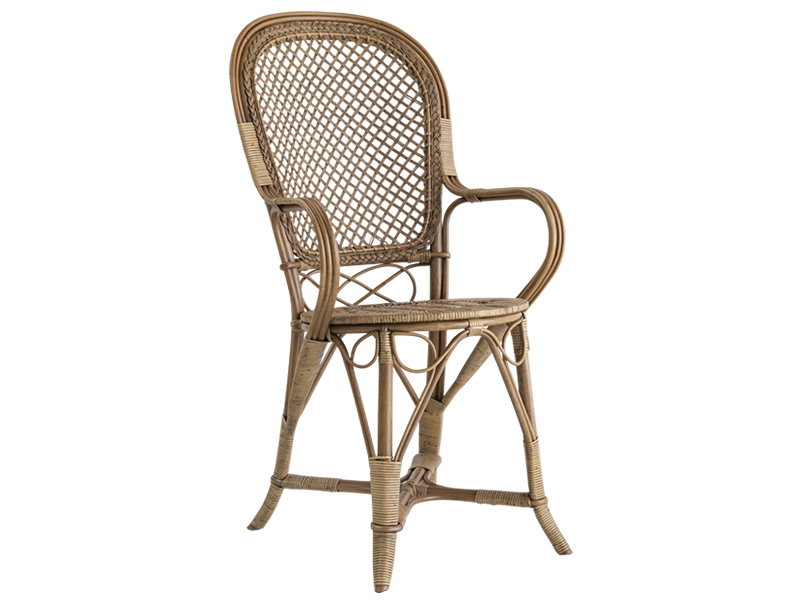 Sika Design ICONS, Fleur Dinning Chair Polished Antique - Designed by Robert Wengler