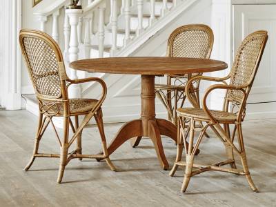 Sika Design ICONS, Fleur Dinning Chair Polished Antique - Designed by Robert Wengler