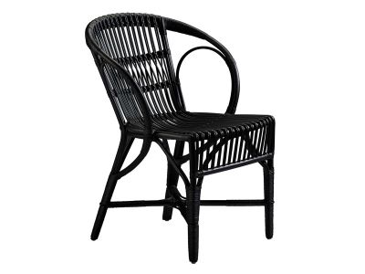 Sika Design ICONS, Wengler Chair Polished Black - Designed by Robert Wengler