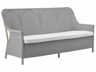 Sika Design Loom Living Dawn 3 Sitzer Sofa, Light Grey, inkl. Kissen