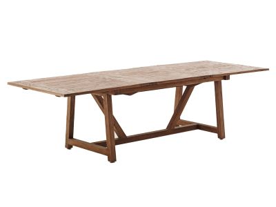 Sika Design Lucas Ausziehtisch 200/ 280 x 100 cm - Old Teak für den Innenbereich