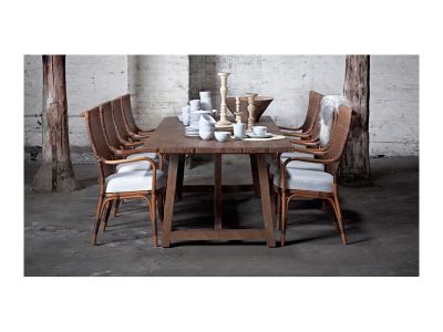 Sika Design Lucas Esstisch - Old Teak 180x 100 cm