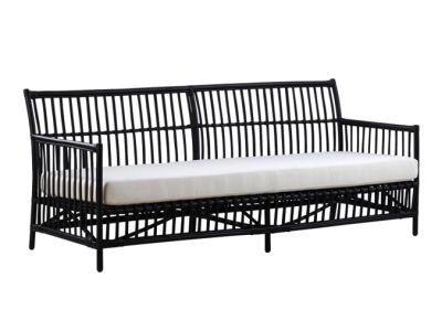 Sika Design ORIGINALS Caroline 3 Sitzer, inkl. Auflage - Schwarz