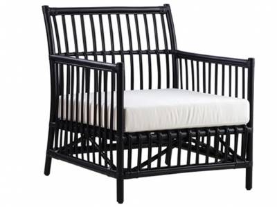 Sika Design ORIGINALS Caroline Lounge Sessel, inkl. Auflage - Schwarz