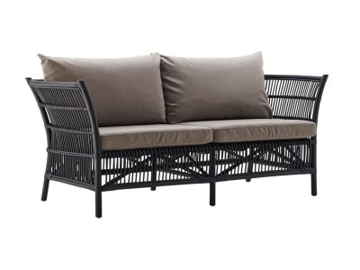 Sika Design ORIGINALS Donatello 2-Sitzer Sofa - Matt Schwarz
