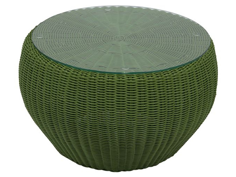 Stern Beistelltisch/Hocker Anny Ø 50 cm, grün