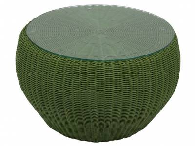 Stern Beistelltisch/Hocker Anny Ø 50 cm, grün