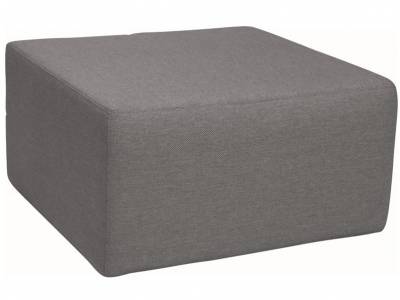 Stern Domino Hocker dunkelgrau, 80x80x42 cm