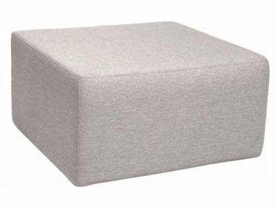 Stern Domino Hocker grau, 80x80x42 cm