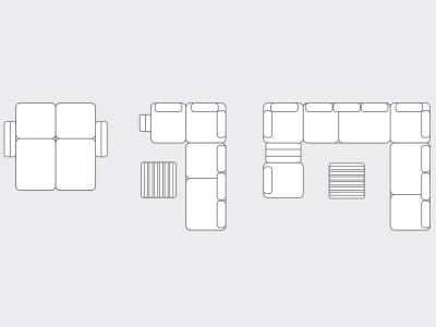 Stern Enya Beistelltisch 84x84 cm Aluminium greige, Tischplatte Teak