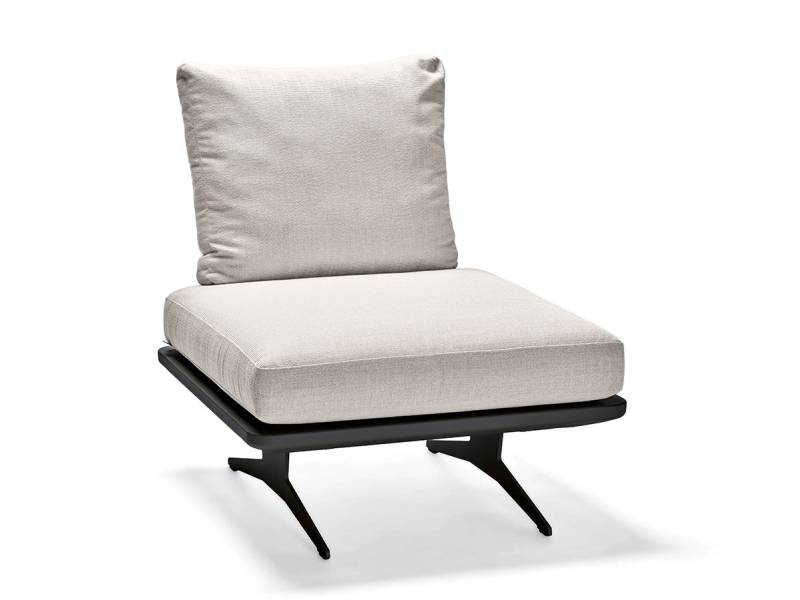 Stern Enya Mittelelement, Aluminium antrhazit matt, Kordel Stone