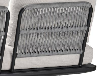 Stern Enya Rückenteil/Seitenteil anthrazit matt, Kordel Stone