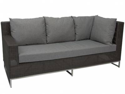 Stern FONTANA DINING 3-Sitzer Element, Armlehne rechts, Basaltgrau