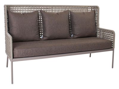 Stern Greta Lounge Sofa,Aluminium champagner inklusive Kissen
