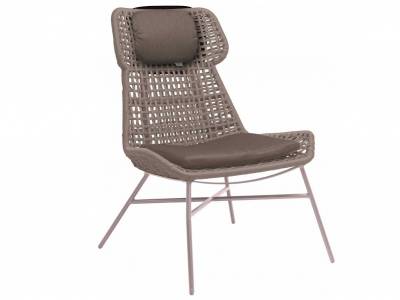 Stern Greta Relaxsessel, Aluminium champagner