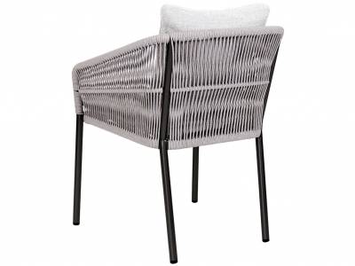 Stern Jella Stapelsessel, Gestell Aluminium anthrazit, 4er-Set Ausstellungsstücke