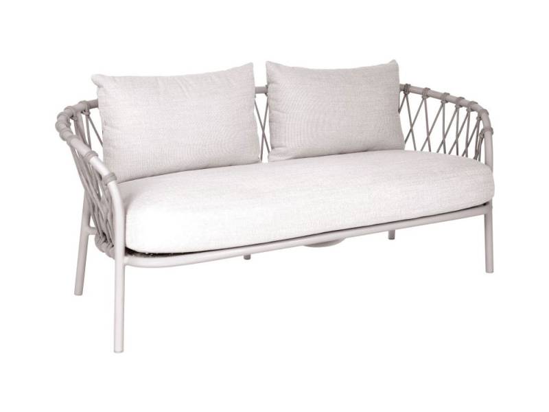 Stern KLEA Lounge Sofa, Aluminium greige, Kordel greige