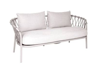 Stern KLEA Lounge Sofa, Aluminium greige, Kordel greige