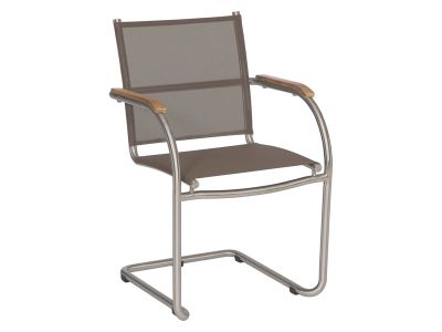 Stern MALI Freischwingersessel, taupe