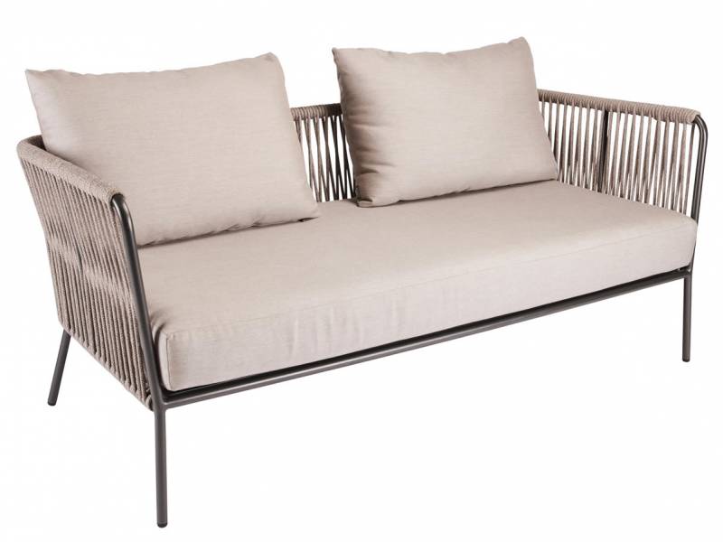 Stern Marla 2-Sitzer Lounge-Sofa Kordel inkl. Sitz- und Rückenkissen