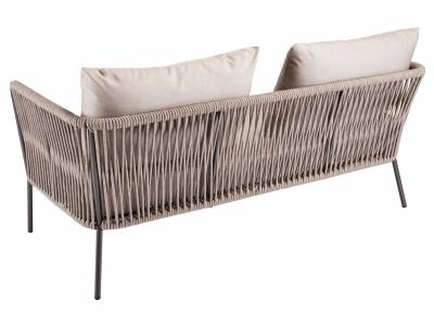 Stern Marla 2-Sitzer Lounge-Sofa Kordel inkl. Sitz- und Rückenkissen