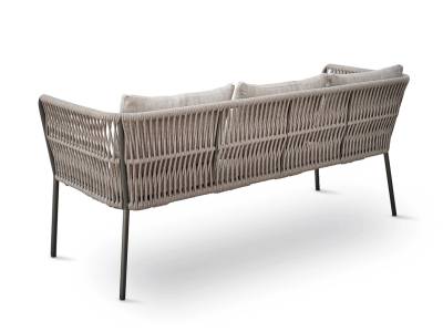 Stern Marla Dining 3-Sitzer Bank, mit Armlehnen