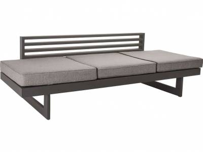 Stern New Holly Lounge/Liege Aluminium anthrazit mit Kissen