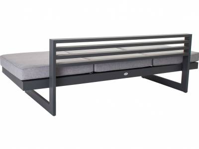 Stern New Holly Lounge/Liege Aluminium anthrazit mit Kissen