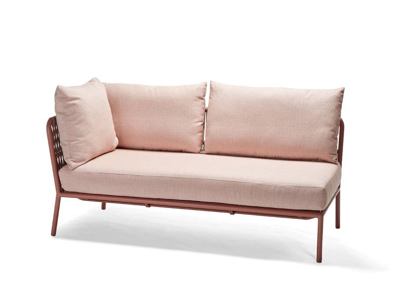 Stern Romy 2-Sitzer-Lounge-Element links, terra