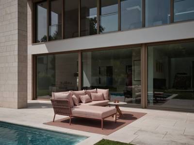 Stern Romy Lounge Recamiere, terra rechts