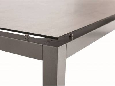 Stern Tisch 250 x 100, Silverstar 2.0 Zement hell