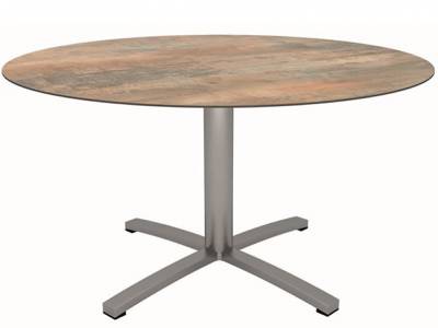 Stern Tisch Ø 134 cm Edelstahl, Ferro