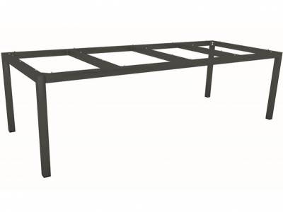 Stern Tischsystem: Alu Tischgestell 250 x 100 cm anthrazit + freiwählbare Tischplatte