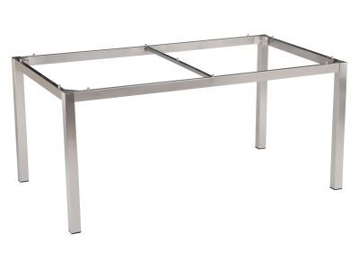 Stern Tischsystem: Edelstahl Tischgestell 250 x 100 cm + freiwählbare Tischplatte