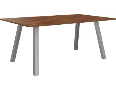 Stern Tischsystem Interno 180 x 100 cm, Edelstahl Vierkantrohr + freiwählbare Tischplatte