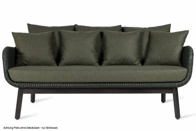 Vincent Sheppard Alex Lounge Sofa, black wood base
