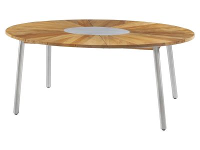 ZEBRA Convex Tisch oval