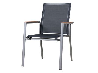 ZEBRA Fly, Sessel palladium, stapelbar