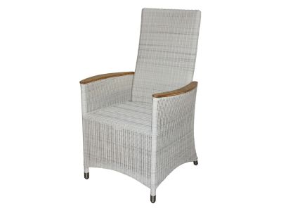 ZEBRA Loomus Relax-Sessel, Geflecht Loom, silkwhite