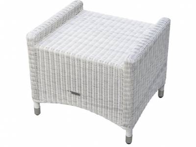 ZEBRA Novus Hocker, Rundgeflecht silkwhite
