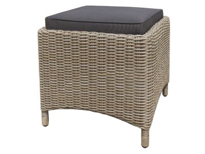 ZEBRA Status Hocker, Geflecht Loom, basalt-grey