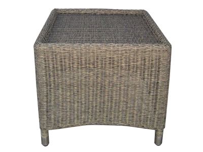 ZEBRA Status Hocker, Geflecht Loom, taupe