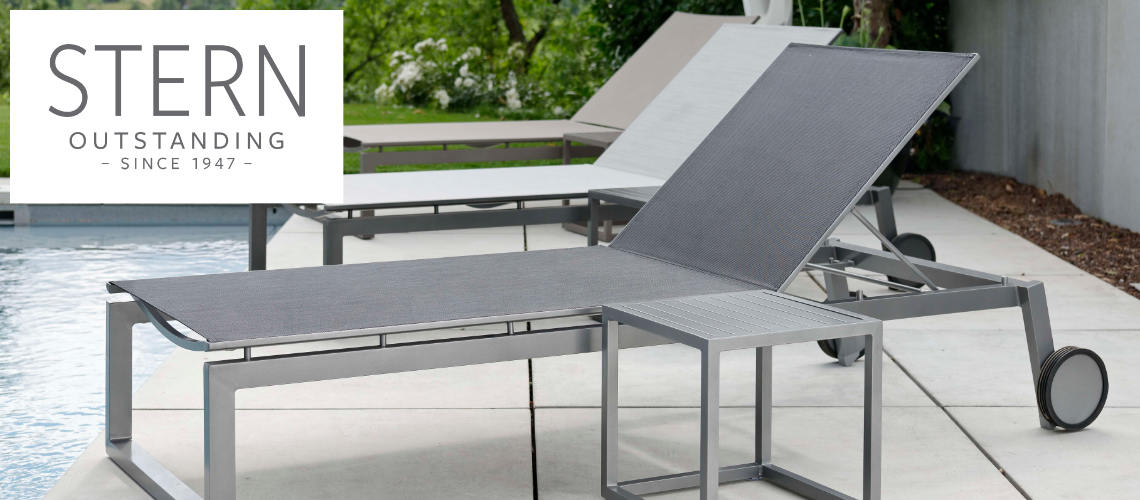 STERN Gartenliegen: Ergonomisches Relaxen auf höchstem Niveau