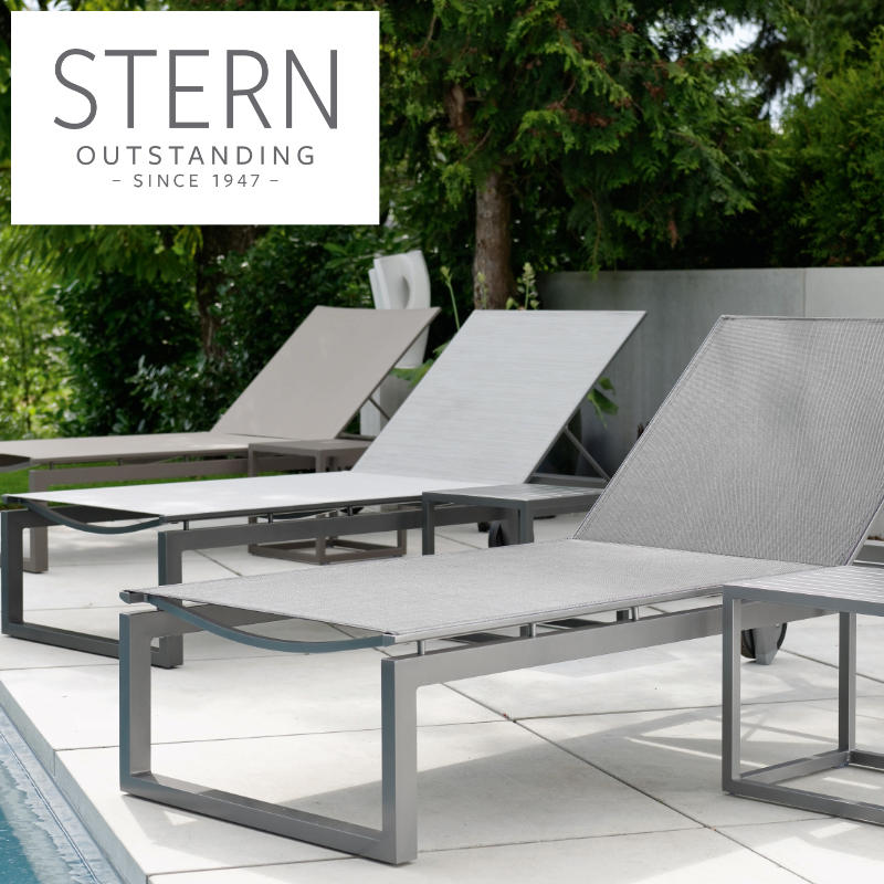 STERN Gartenliegen: Ergonomisches Relaxen auf höchstem Niveau